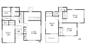 【間取り】 | 本町田　一戸建て♪ | 間取り図
