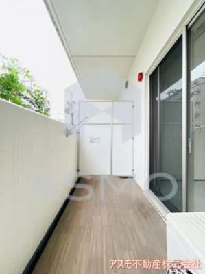 【バルコニー】 | リンデンプラザ心斎橋 | 同マンション別部屋　参考写真