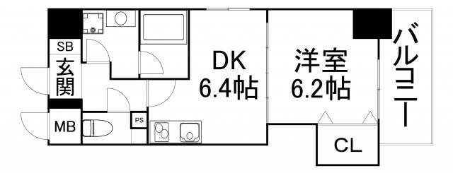 【間取り】 | リンデンプラザ心斎橋