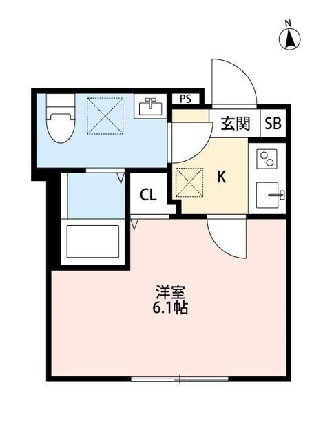 ＮＫクレール幕張の間取り