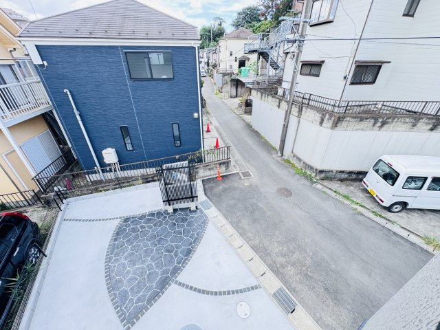 市川市曽谷４丁目新築戸建（曽谷16期）の展望|バルコニーより道路側眺望