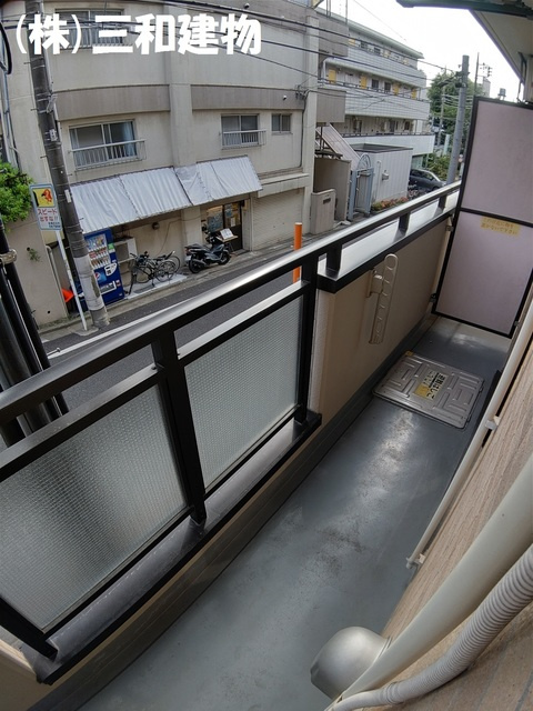 ミナミマンションⅡのバルコニー
