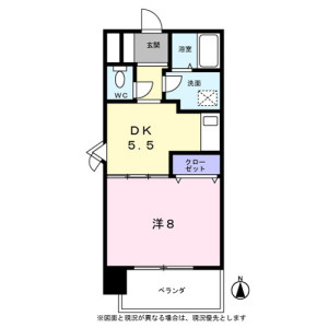 KDXレジデンス神宮前の間取り