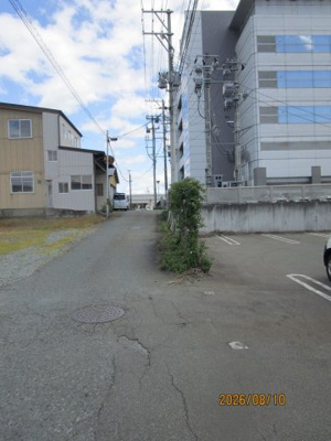 【その他】 | 上堂４丁目売地 | 前面道路