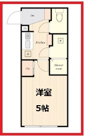 【間取り】 | エイチダブリューヒルズ西日暮里