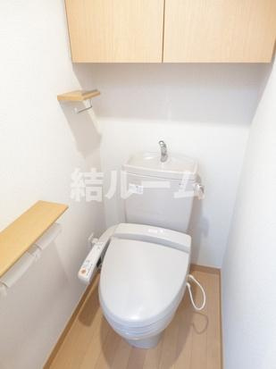 板橋区小茂根２丁目の賃貸マンションのトイレ