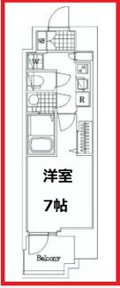 【間取り】 | プレサンスジェネ浅草ウェスト