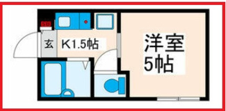 【間取り】 | ドリームコート熊野前