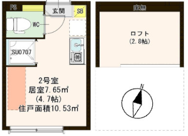 【間取り】 | ハーモニーテラス中十条Ⅳ