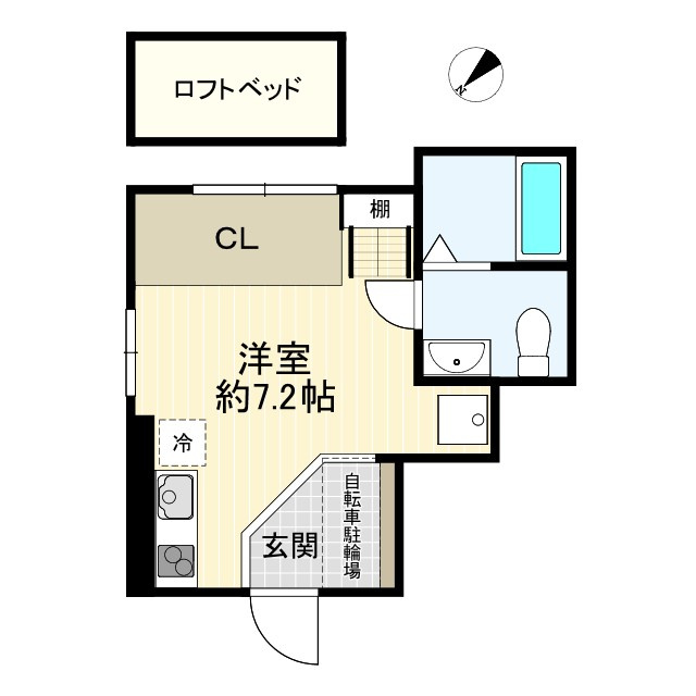 杉並松庵テラスの間取り