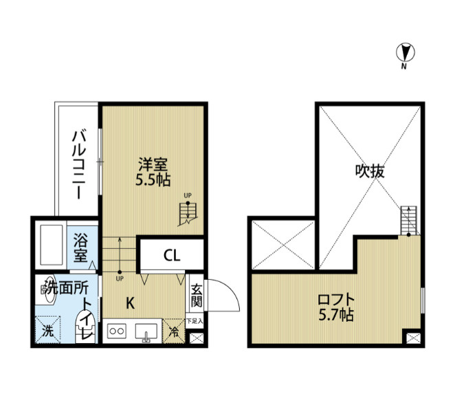 Rich hill SUWAの間取り
