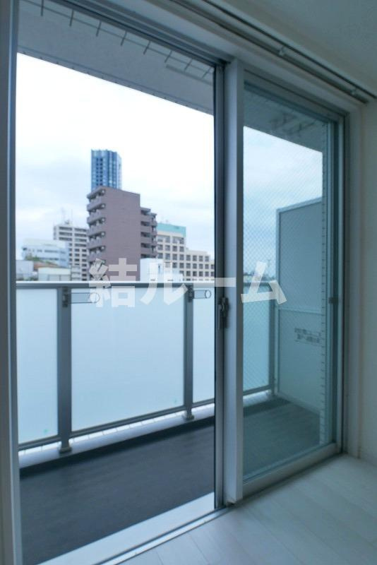 豊島区池袋３丁目の賃貸マンションのバルコニー