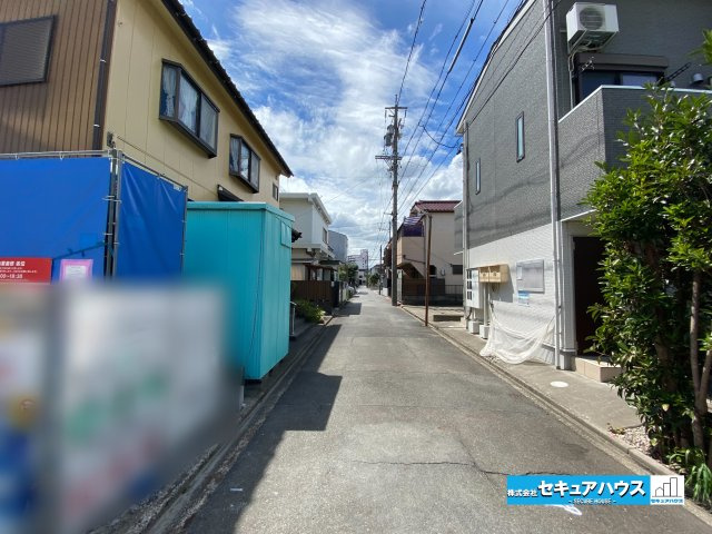 【同施工物件ご案内可能】名古屋市南区白水町　全1棟の前面道路含む現地写真|事前予約にて現地ご見学いただけます！お気軽にお問い合わせください♪
■株式会社　セキュアハウス■
住宅ローンに強く、知識、経験豊富なスタッフ在籍
お客様に寄り添い、ご成約後もサポート致します