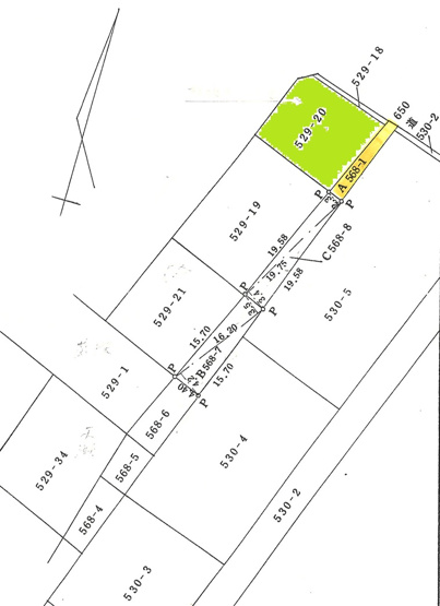 【土地図】 | 大釜風林売地