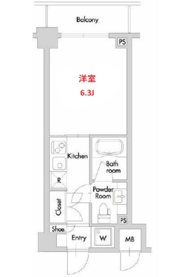 【間取り】 | プライムアーバン田園調布南