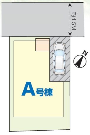 船橋市滝台町９４番の区画図