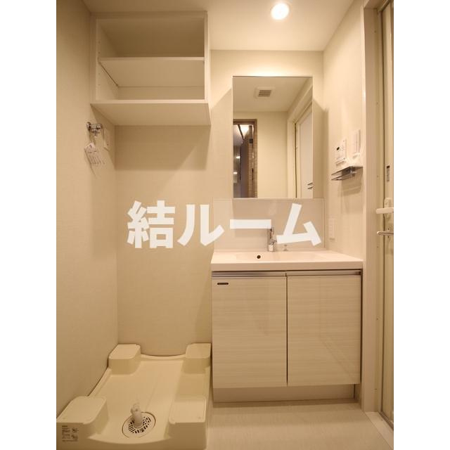 練馬区小竹町１丁目の賃貸マンションの洗面所