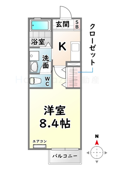 【間取り】 | リブレア豊II【名古屋市賃貸・洗面脱衣室】