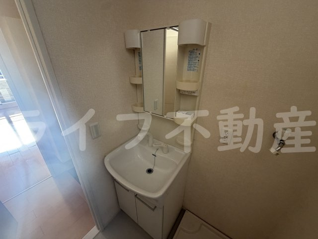 グランシャリオの独立洗面台
