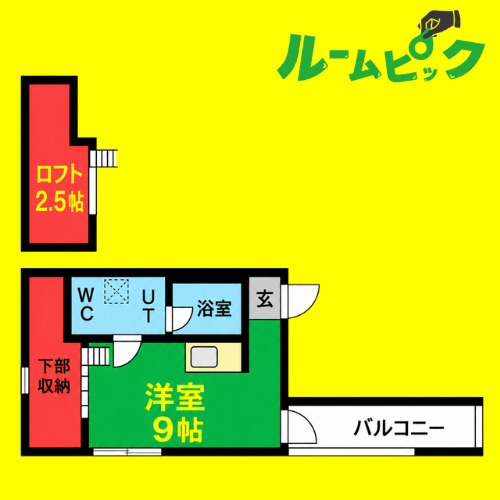 Casa ciruela(カーサ シルエラ)　名古屋市賃貸　仲介手数料無料の間取り