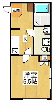 ラシクラス南行徳の間取り