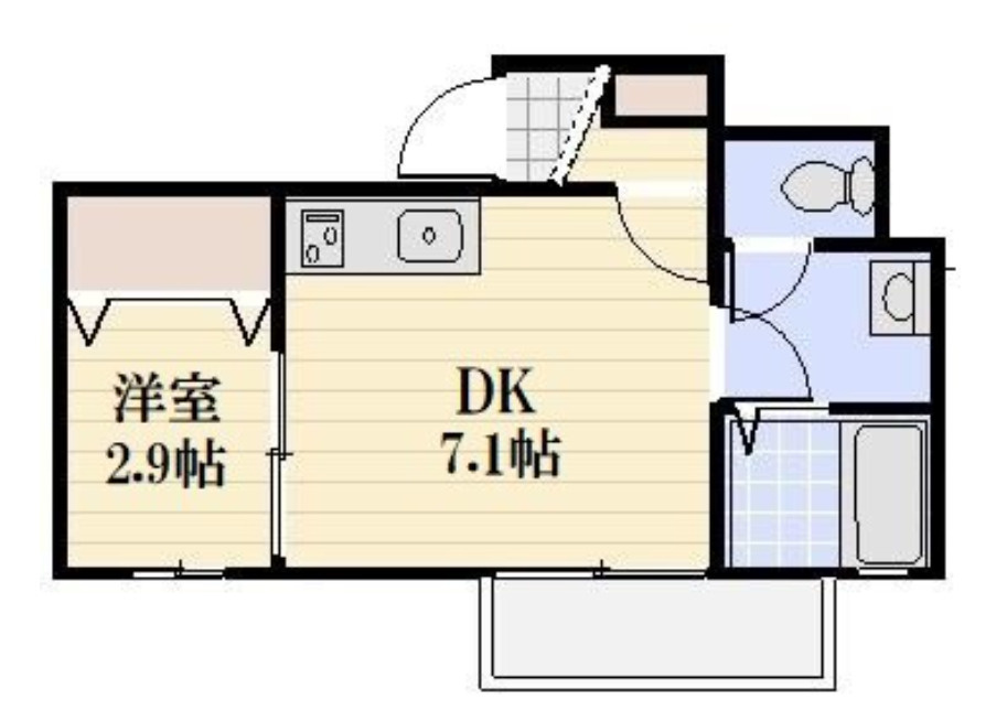 カサート浦和の間取り