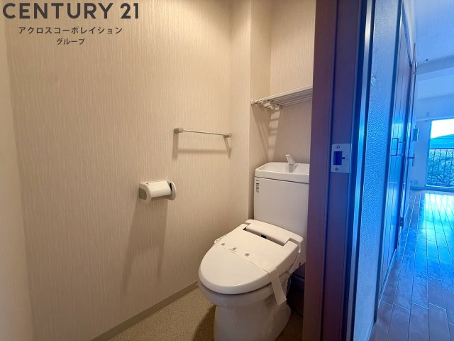 温水洗浄便座付きです☆