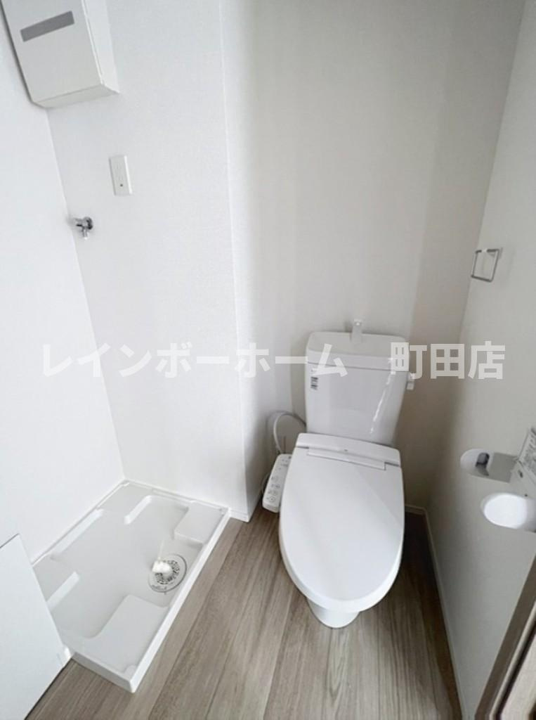 Reberty瀬谷※初期費用分割後払いサービス利用可能物件のトイレ