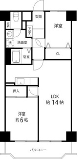 【間取り】 | Ｔ’ｓ　ｇａｒｄｅｎ越谷大袋 | 間取りです。