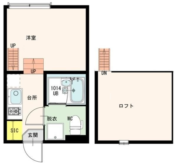シルバーコート羽田の間取り|間取りです。