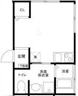 【間取り】 | クレール千駄木　Ｂ棟 | 間取りです。