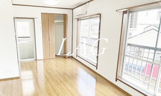 【居間・リビング】 | 横山マンション | 洋室のお部屋です。