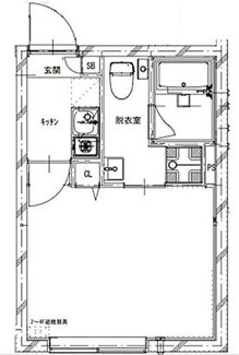 【間取り】 | フラシア王子 | 間取りです。