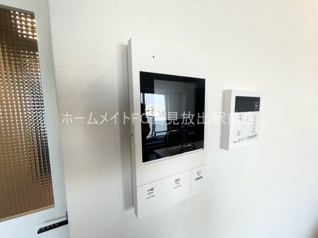 大阪市城東区中浜１丁目の賃貸マンションのセキュリティ
