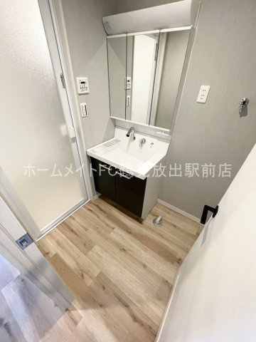 大阪市城東区中浜１丁目の賃貸マンションの洗面所