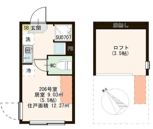 【間取り】 | SKフェリス金町