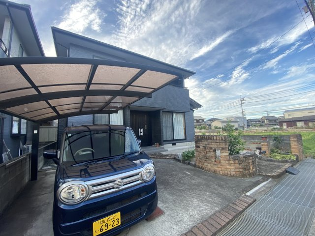 真壁戸建の駐車場