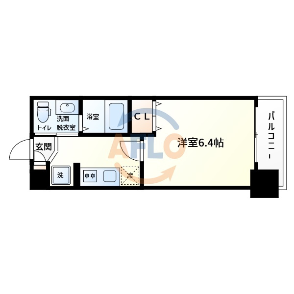 プレサンスNEO長堂アウローラの間取り|プレサンスNEO長堂アウローラ　間取り