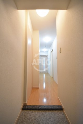 ミモサ中津の玄関|ミモサ中津　玄関