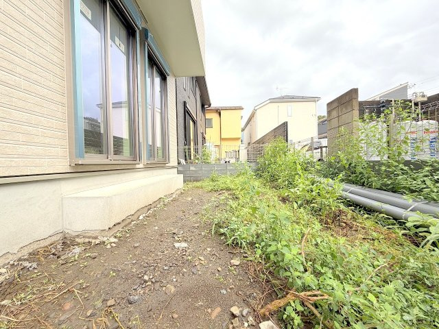 福生市南田園2丁目　新築戸建の庭