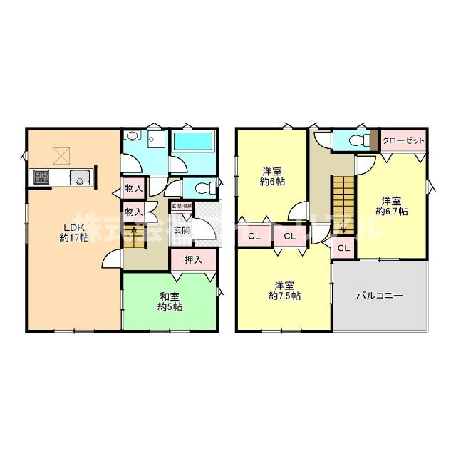 美濃加茂市本郷町　第13　新築戸建　全4棟の間取り