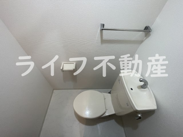 アクティ中本　仲介手数料無料のトイレ|ゆったりとした空間のトイレです