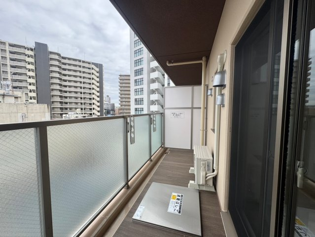エールグラン豊中本町のバルコニー