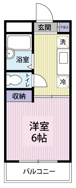 人気のバストイレ別々の間取りです♪