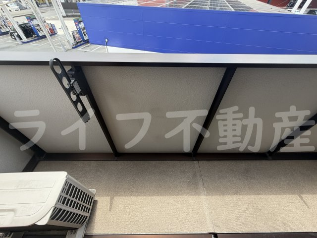 ディアコートNのバルコニー