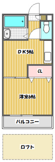 【間取り】 | レオパレス豊四季