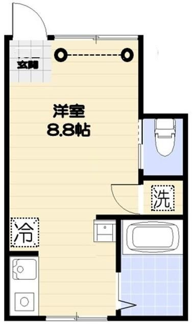 Ｂｌａｎｃ　Ｃｏｕｌｅｕｒの間取り|間取りです。