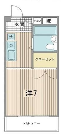 マリオン錦糸町の間取り|間取りです。