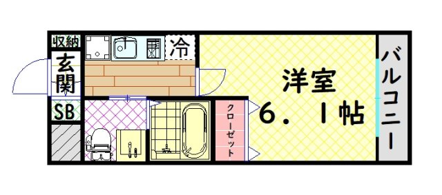 【間取り】 | エステムプラザ難波WESTリバークロス