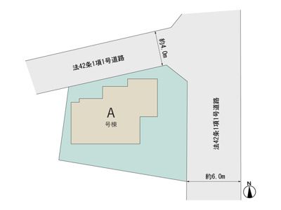 【区画図】 | 富士宮市淀川町 新築建売 | 区画図です